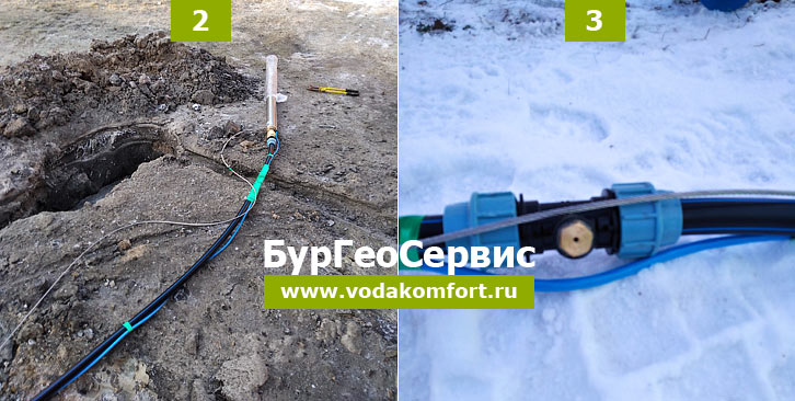 погружной насос для глубинной скважины 88 метров фото